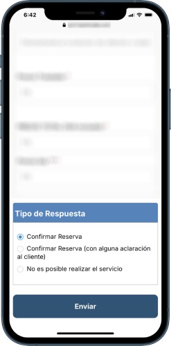 Sistema de reservas Flexi Booking Pro - Confirma cada reserva con un solo clic