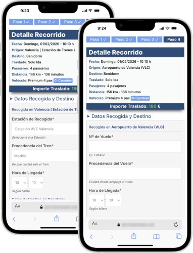 Sistema de reservas Flexi Booking Pro - Lógica inteligente