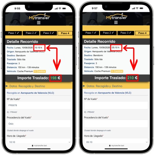 Tarifas Flexibles - FlexiBookingPro